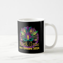 Caneca De Café Mardi Gras 2024 Mug - Nova Orleans