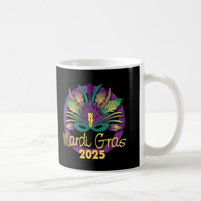 Caneca De Café Mardi Gras 2025 Mug (Direita)