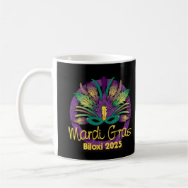 Caneca De Café Mardi Gras 2025 Mug - Biloxi, MS
