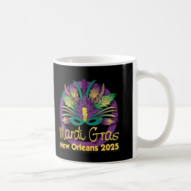 Caneca De Café Mardi Gras 2025 Mug - Nova Orleans (Direita)