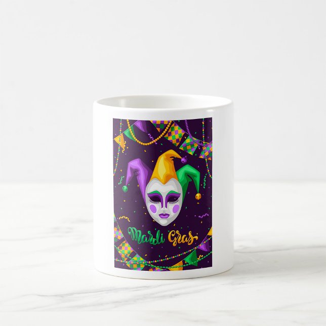 Caneca De Café Mardi Gras Carnival Coffee Mug (Criador carregado)