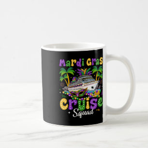 Caneca De Café Mardi Gras Cruise Crew 2025 Trip New Orleans Famil