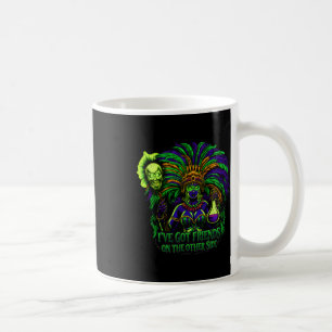 Caneca De Café Mardi Gras Curandeiro Conjure Feitiço Para Homens