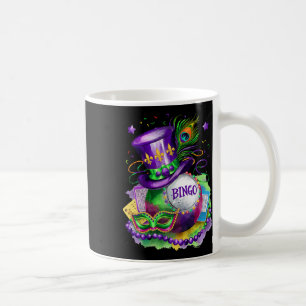 Caneca De Café Mardi Gras E Bingo Perfect Mix Costume Festival