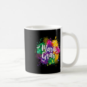 Caneca De Café Mardi Gras Fat Terça-feira Carnaval de Nova Orlean