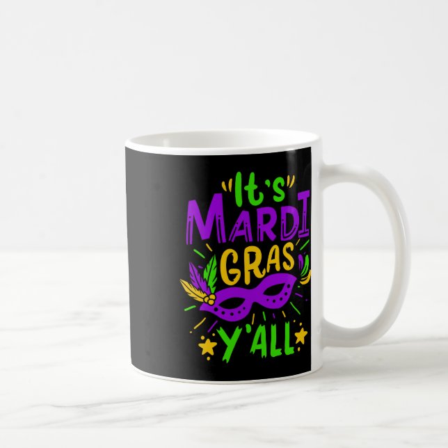 Caneca De Café Mardi Gras Gift (Direita)