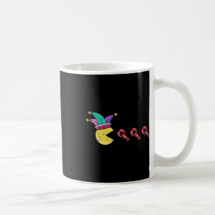 Caneca De Café Mardi Gras Homens Ensinados Crianças Crawfish Gami
