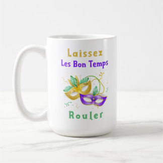 Caneca De Café Mardi Gras Mug, Laissez Les Bon Temps Rouler