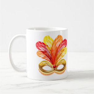 Caneca De Café Mardi Gras Mug-Let The Good Times Roll