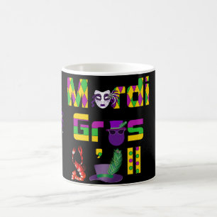 Caneca De Café Mardi Gras Y'all Thunder_Cove