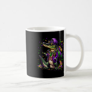 Caneca De Café Mardigator Mardi Gras Alligator Costume Men
