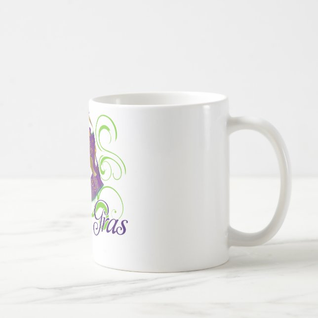 Caneca De Café MardiGras (Direita)