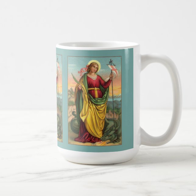 Caneca De Café Margaret com o Dragão e a faixa de ressurreição (Direita)