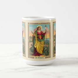 Caneca De Café Margaret com o Dragão e a faixa de ressurreição