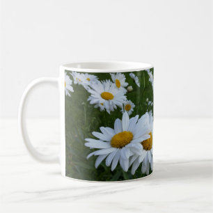 Caneca De Café margarida branca