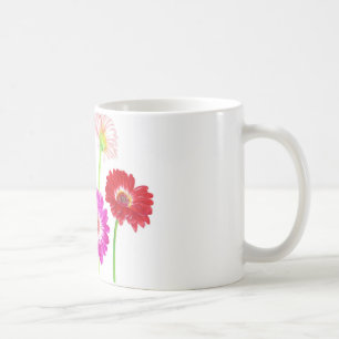 Caneca De Café Margaridas do Gerbera