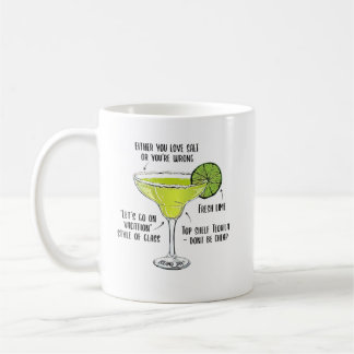 Caneca De Café Margarita Concoction Stemless Ou Você Ama Sal