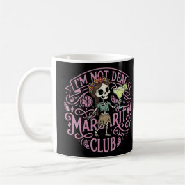 Caneca De Café Margarita Esqueleto Fofa