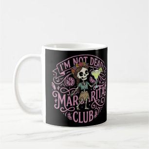 Caneca De Café Margarita Esqueleto Fofa