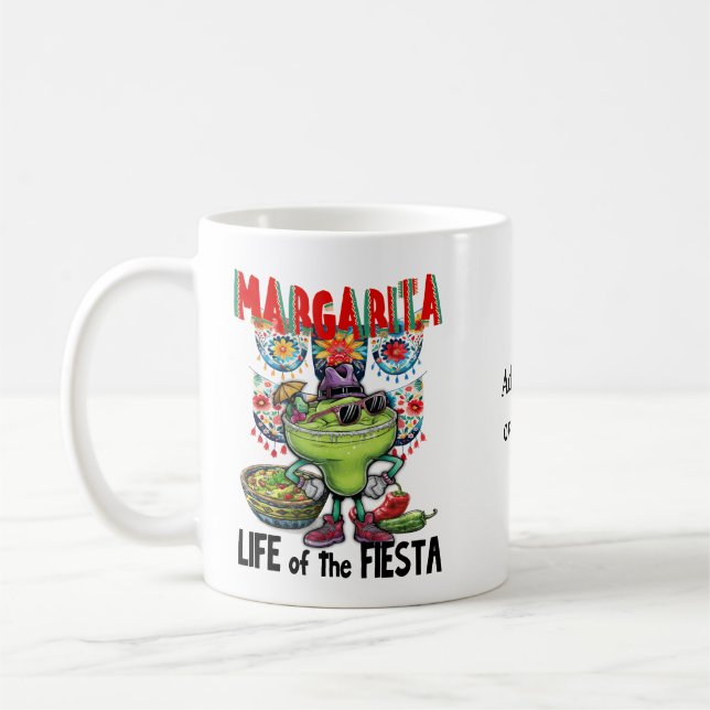 Caneca De Café Margarita, Vida da Fiesta, Drinko de Mayo (Esquerda)