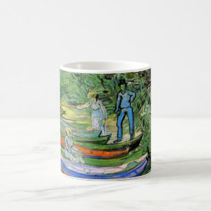 Caneca De Café Margem do Oise em Auvers por Vincent van Gogh