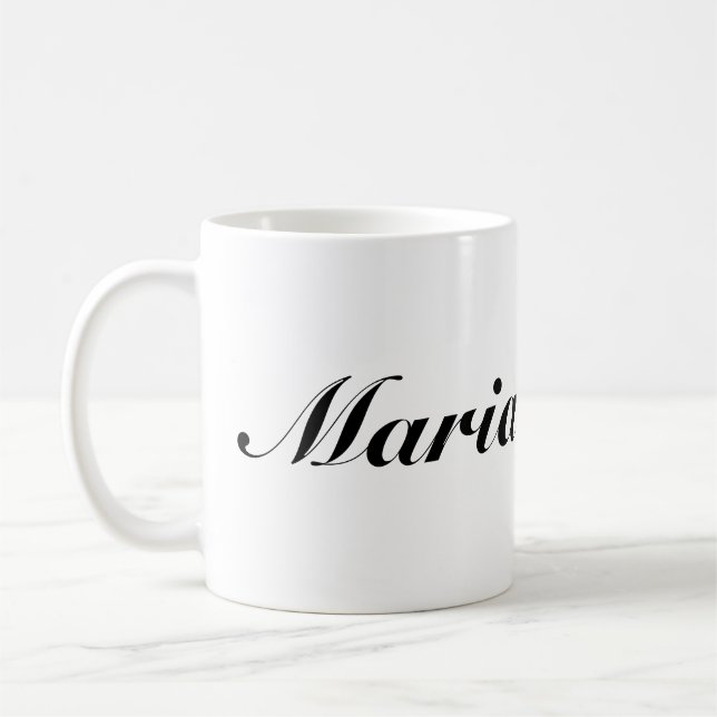 Caneca De Café Maria (Esquerda)