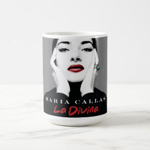 Caneca De Café Maria Callas Mug
