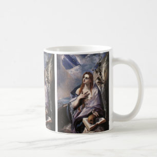 Caneca De Café Maria Madalena em Penitência por El Greco
