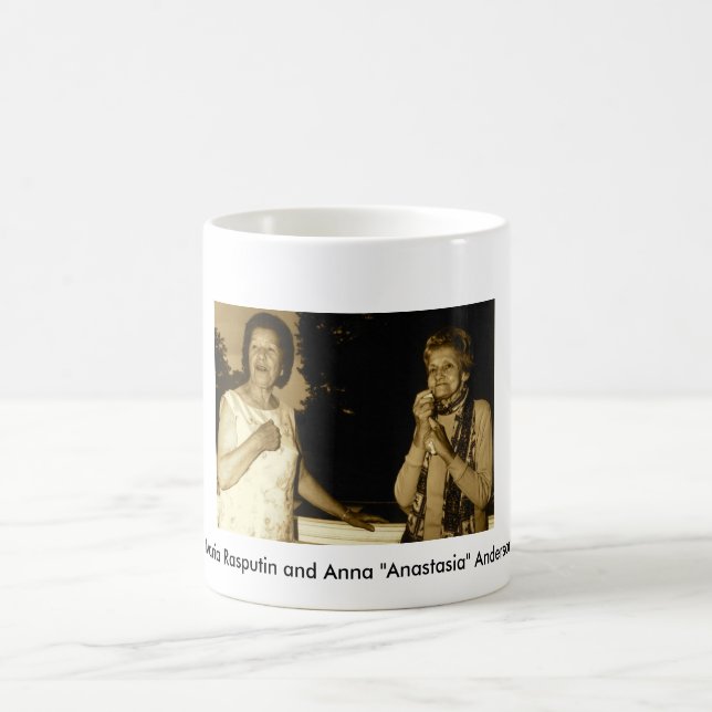 Caneca De Café Maria Rasputin e Anna Anderson (Centro)