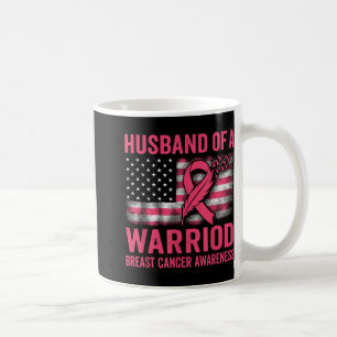Caneca De Café Marido De Um Cancer De Sensibilização Para O Guerr