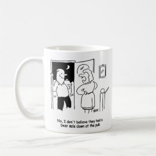 Caneca De Café Marido diz que houve uma promoção de cerveja no pu