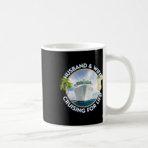 Caneca De Café Marido e Esposa Cruzando Pela Vida C Masculina