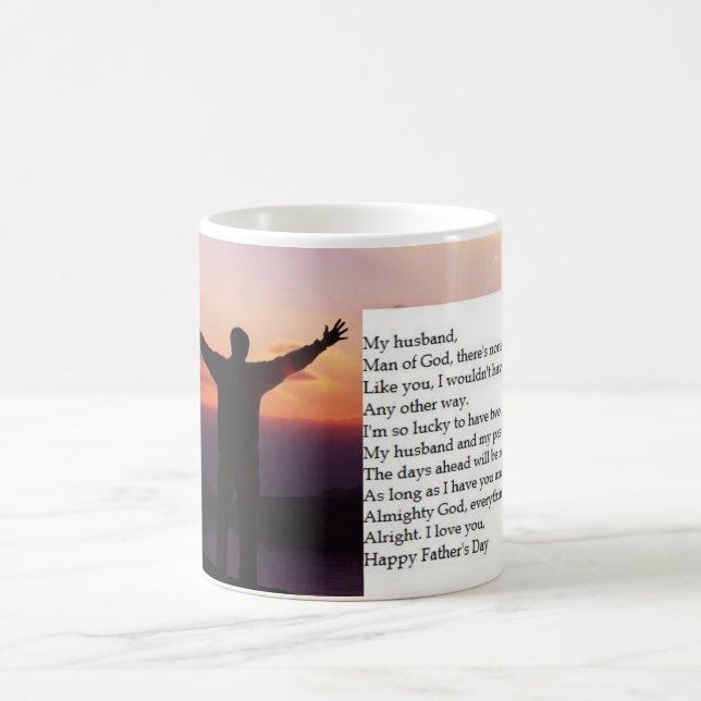 Caneca De Café Marido e pastor no dia dos pais (Centro)