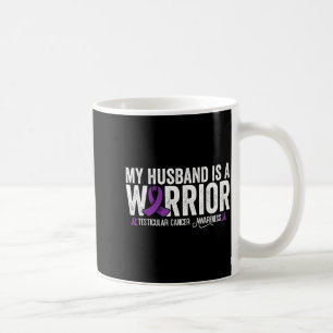 Caneca De Café Marido É Um Guerreiro Conscientização do Câncer Te
