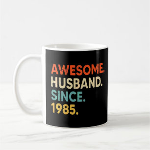 Caneca De Café Marido Espetacular Desde 1985 37 Aniversário De Ca
