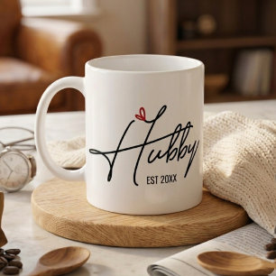 Caneca De Café Marido Estabeleceu Personalizado