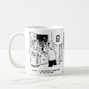 Caneca De Café Marido não quer ser questionado depois do Pub Quiz
