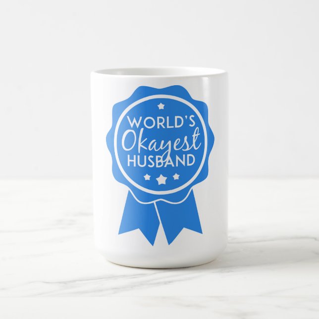 Caneca De Café Marido Okayest do Mundo (Centro)