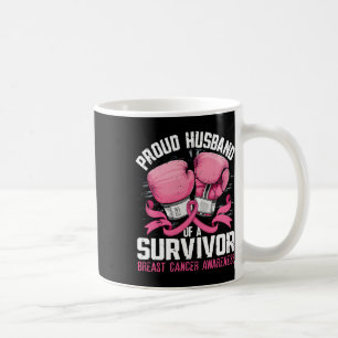 Caneca De Café Marido Orgulhoso De Luvas De Sobrevivência A Boxar
