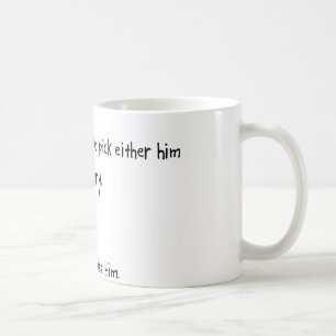 Caneca De Café Marido ou tiro ao arco da picareta