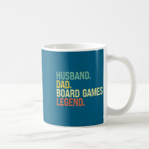 Caneca De Café Marido Pai Jogos de Tabuleiro Lenda Design