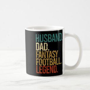 Caneca De Café Marido Pai Lenda do Futebol Fantasia Engraçado Hom