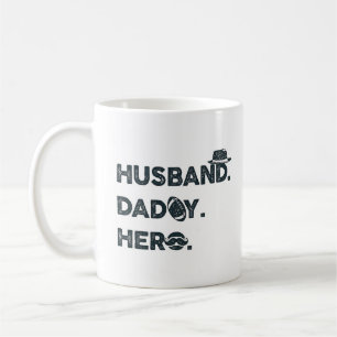 Caneca De Café Marido. Papai. Herói