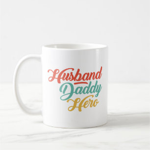 Caneca De Café Marido, Papai, Herói