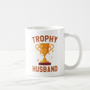Caneca De Café Marido Troféu