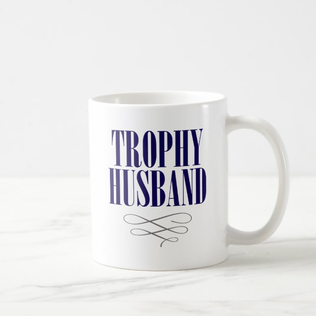 Caneca De Café Marido Troféu. (Direita)