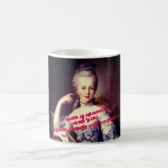 Caneca De Café ♥ Marie-Antoinette Marie Antoinette ♥ (Centro)