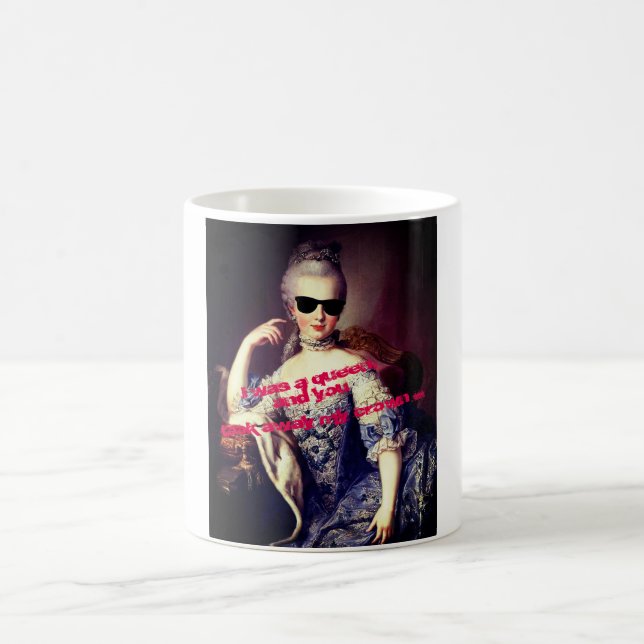 Caneca De Café ♥ Marie-Antoinette Marie Antoinette crazy Kitsch ♥ (Centro)