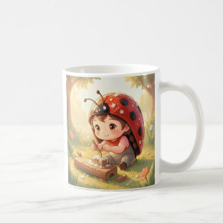Caneca De Café Marienkäfer und das verborgene Nektarkönigreich