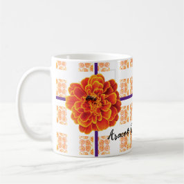 Caneca De Café Marigolds e Bee